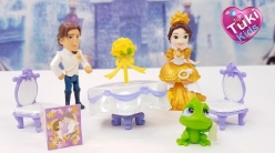 Embedded thumbnail for ✿ Свадьба РАПУНЦЕЛЬ Анютка делает кексы и вафли для гостей Рапунцель Rapunzel wedding playset